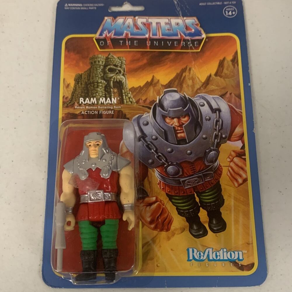 Masters of the Universe Ram Man ReAction Action Figure by Super7